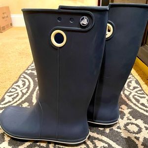 CROCS rain boots. Women size 10.